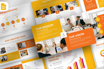 Yellow Modern Business Google Slide Template